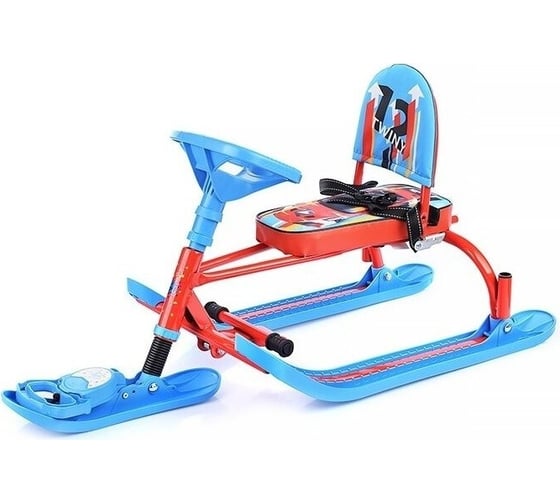 Снегокат Nika Игрушка Twiny 2+ TW2+ TW2+/SC kids sportcar (красный каркас)