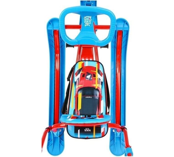 Снегокат Nika Игрушка Twiny 2+ TW2+ TW2+/SC kids sportcar (красный каркас)