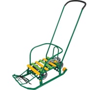 Санки Nika Игрушка Тимка 3К универсал Т3КУ Т3КУ/З2 зеленый