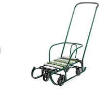 Санки Nika Игрушка Тимка 6 универсал Т6У Т6У/З2 зеленый лак