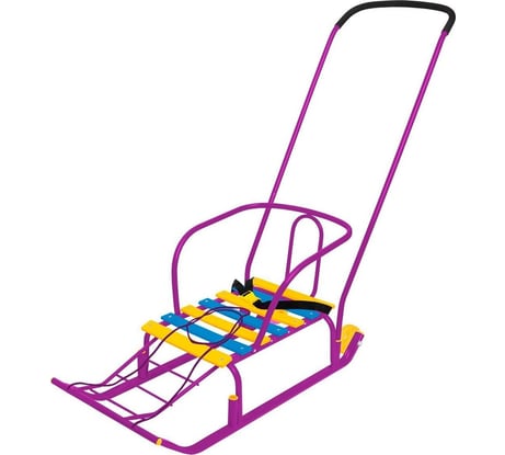Санки Nika Игрушка Тимка 5 комфорт Т5К Т5К/СН2 сиреневый