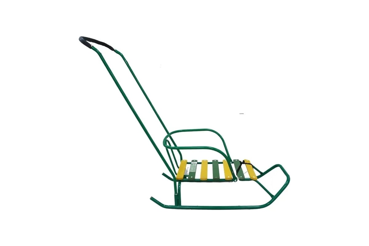 Санки Nika Игрушка Ветерок 2 В2 В2/З2 зеленый - выгодная цена, отзывы ...