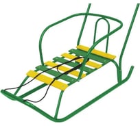 Санки Nika Игрушка Ветерок 2 В2 В2/З2 зеленый