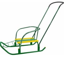 Санки Nika Игрушка Ветерок 7 В7 В7/З2 зеленый