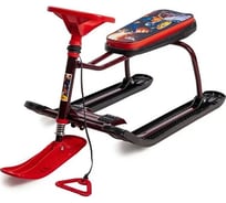 Снегокат Nika Игрушка Тимка спорт 1+ ТС1+ ТС1+/Р с роботом (красный каркас)