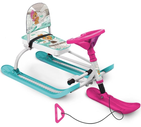 Снегокат Nika Игрушка Twiny 1+ TW1+ TW1+/ЗМ с забавными медвежатами