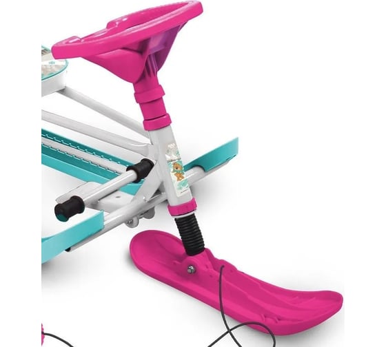 Снегокат Nika Игрушка Twiny 1+ TW1+ TW1+/ЗМ с забавными медвежатами