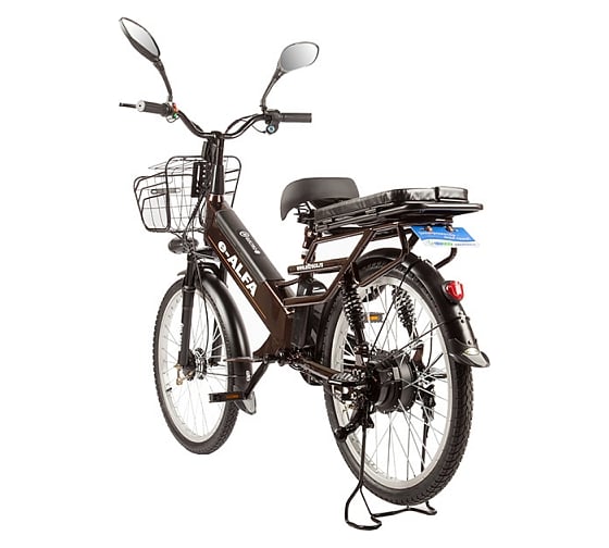 Велогибрид ELTRECO e-ALFA GL dark grey 010824-0248