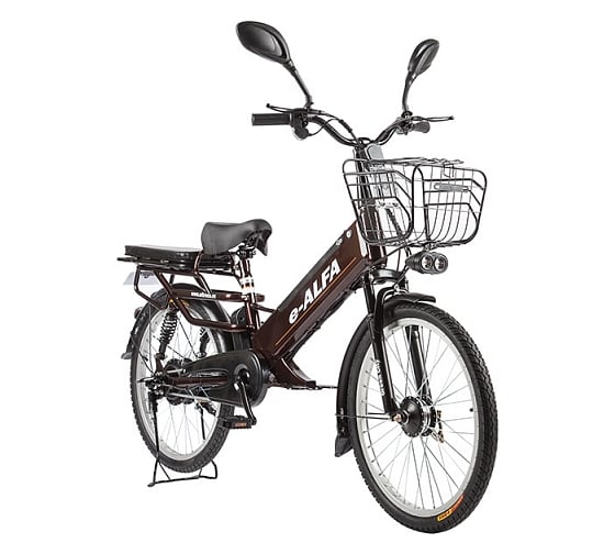Велогибрид ELTRECO e-ALFA GL dark grey 010824-0248