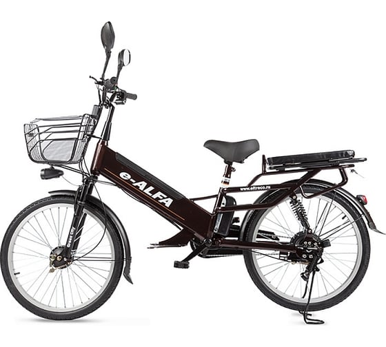Велогибрид ELTRECO e-ALFA GL dark grey 010824-0248