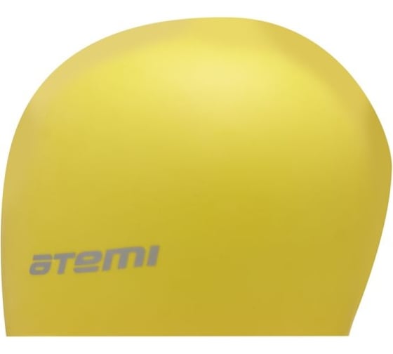 Шапочка для плавания ATEMI силикон, желтая SC107 00000023869