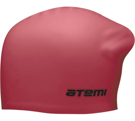 Шапочка для плавания ATEMI красная LC-03 00-00001515
