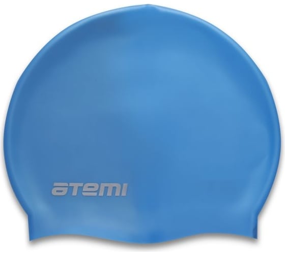 Шапочка для плавания ATEMI силикон, голубая SC103 00000023873
