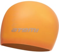 Шапочка для плавания ATEMI силикон, оранжевая SC306 00000095795