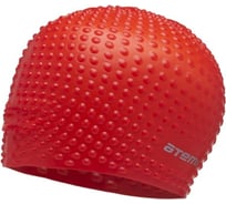 Шапочка для плавания ATEMI красная BS40 00000054528