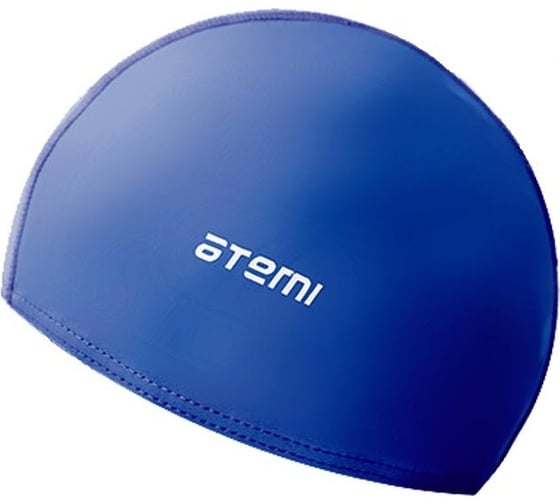 Шапочка для плавания ATEMI полиамид+лайкра, темно-синяя PA01-2 00000093024 1