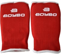 Накладки для каратэ Boybo bo130, хлопок, красные 4631143617396