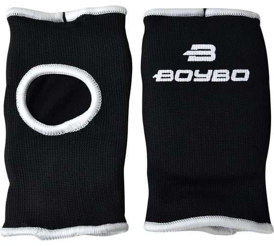 Накладки для каратэ Boybo bo130, хлопок, черные 4631143617334