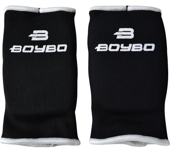 Накладки для каратэ Boybo bo130, хлопок, черные 4631143617334