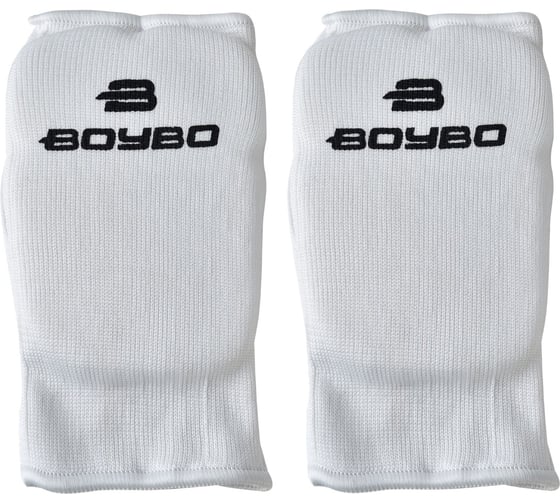 Накладки для каратэ Boybo bo130, хлопок, белые 4631143617327