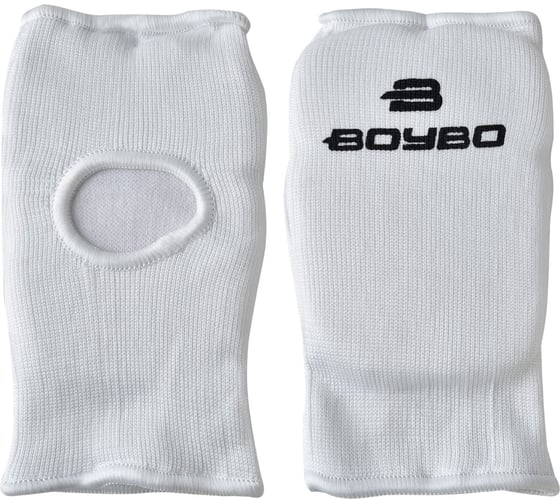 Накладки для каратэ Boybo bo130, хлопок, белые 4631143617433