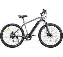 Велогибрид Eltreco XT 600 Pro серо-синий-2666 024312-2666