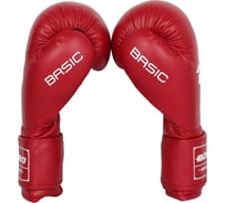Боксёрские перчатки Boybo basic bbg100 красные 4631143613572