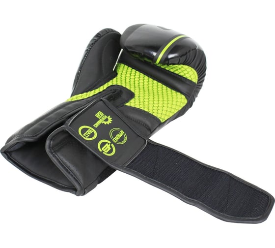 Боксерские перчатки Boybo b-series bbg400, флекс, зеленые 4631147544452