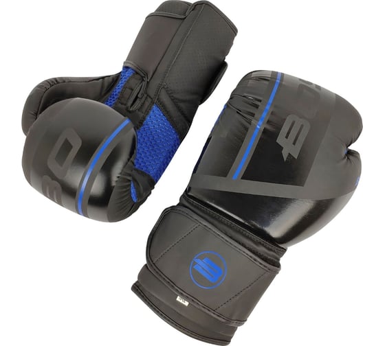 Боксерские перчатки Boybo b-series bbg400, флекс, синие 4631151779611