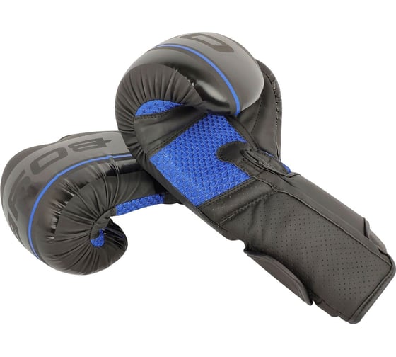 Боксерские перчатки Boybo b-series bbg400, флекс, синие 4631151779611