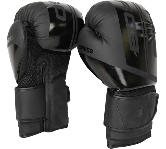 Боксерские перчатки Boybo b-series bbg400, флекс, черные 4670144322595
