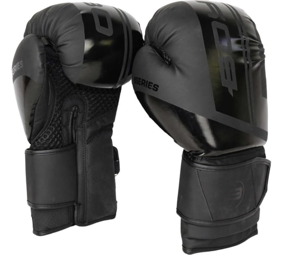 Боксерские перчатки Boybo b-series bbg400, флекс, черные 4670144322601