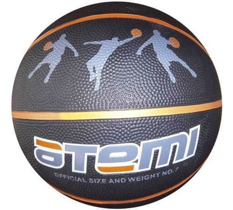 Баскетбольный мяч ATEMI р. 7, резина, BB13 00000105449