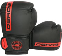 Боксерские перчатки Boybo fusion bg-092, чёрно-красные 4670144320508