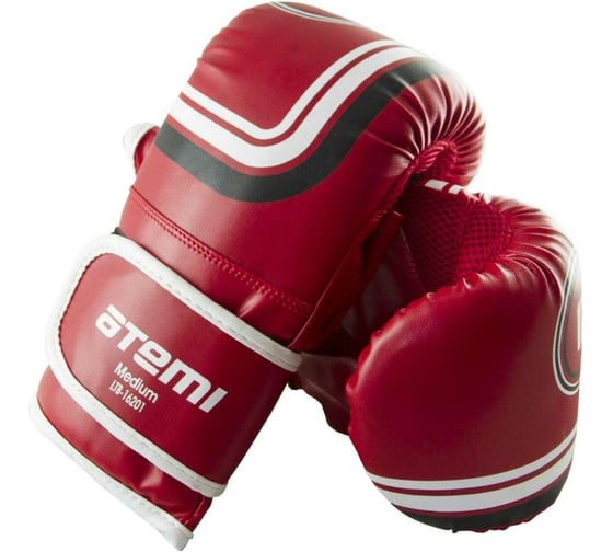 Снарядные перчатки ATEMI размер M, цвет красный, LTB-16201 00-00000797 1