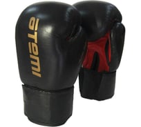 Боксерские перчатки ATEMI черный/красный, размер 8 OZ, LTB19026 00000098710