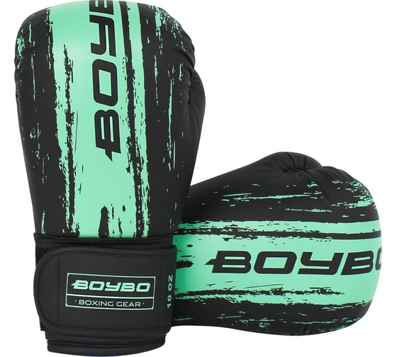 Боксерские перчатки Boybo stain bgs322, флекс, голубые 4631147544957 1