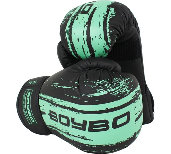 Боксерские перчатки Boybo stain bgs322, флекс, голубые 4631147544964