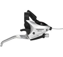 Шифтер/ручка тормоза Shimano ST-EF50-8R, правая, 8-передач, трос 2000мм, серебристый HQ-0013898