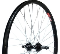 Колесо STARK 26" MTB, заднее под трещотку, двойной обод DH18, алюминий, черный, черная втулка ARD-801, 135 мм H000017763