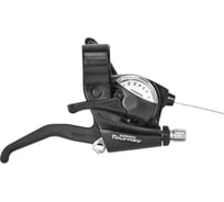 Шифтер/ручка тормоза Shimano TOURNEY ST-EF40-7R, правая, 7-пер, трос 2000мм, черный HQ-0013876