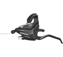 Шифтер/ручка тормоза Shimano STEF500, левая, 3-передачи, трос 1750мм, черный HQ-0013897