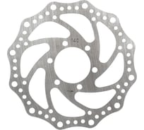 Ротор Juchuang 140 мм, крепление IS6, фигурный, серебристый HQ-0013920