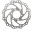 Ротор Juchuang 140 мм, крепление IS6, фигурный, серебристый HQ-0013920 1