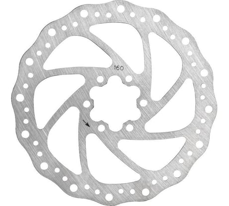 Ротор Juchuang DR-B03 160 мм, крепление IS6, серебристый HQ-0013919