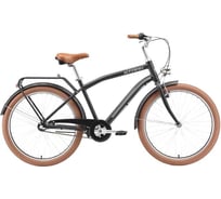 Велосипед STARK 23 Comfort Man 3speed, черный/серый, размер рамы 16" HQ-0010084