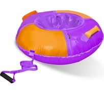 Тюбинг Nika Игрушка Классик ТБ1К-110 ТБ1К-110/ФО фиолетовый/оранжевый