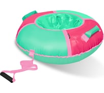 Тюбинг Nika Игрушка Классик ТБ1К-95 ТБ1К-95/РМ розовый/мятный