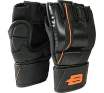 Перчатки для мма Boybo b-series, черно-оранжевые, размер L 4631157306965