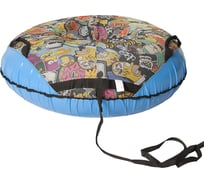 Тюбинг Ковчег 118 дизайн голубой/принт 766061962